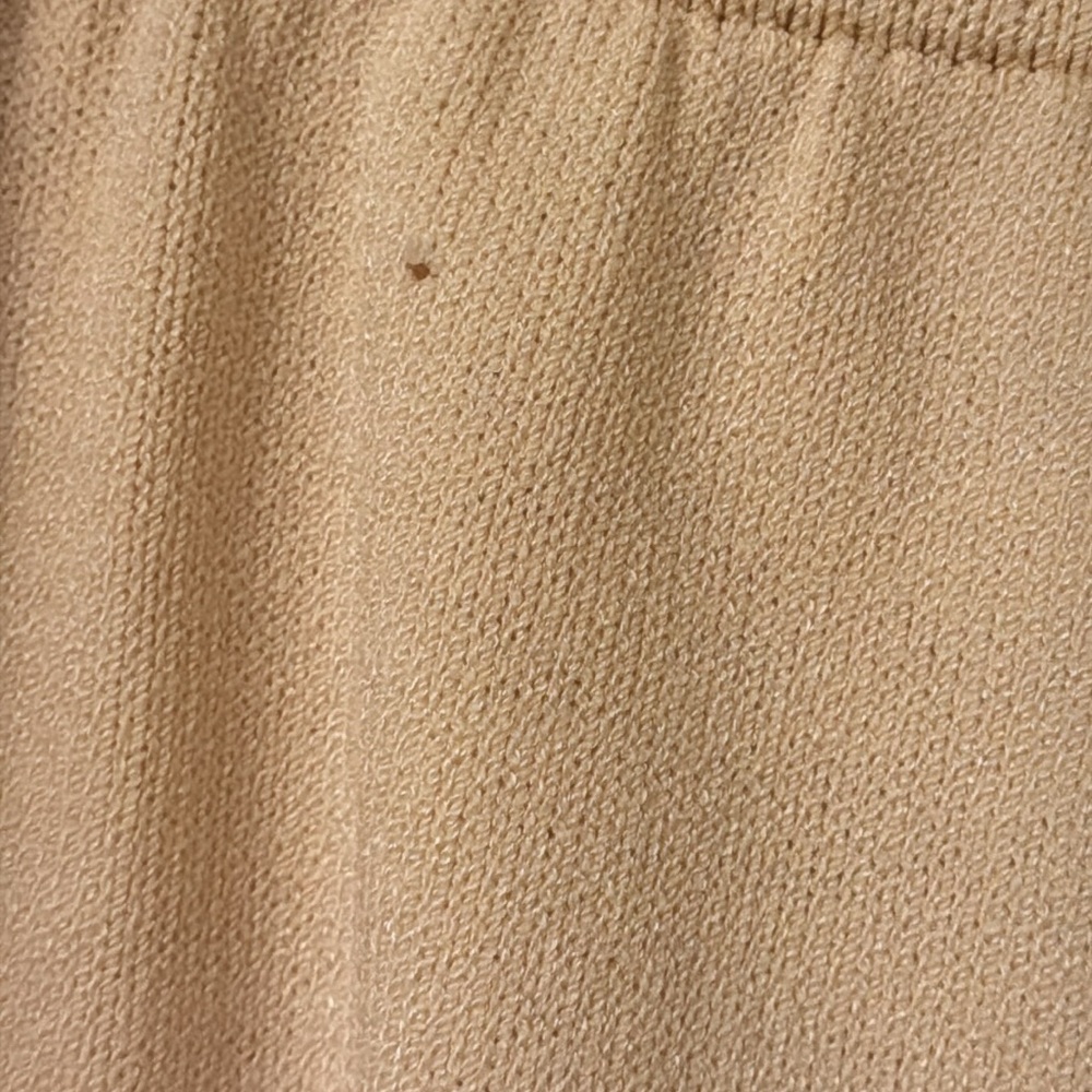 SALE St. John Vintage Cream Santana Knit Skirt - Picture 3 of 5